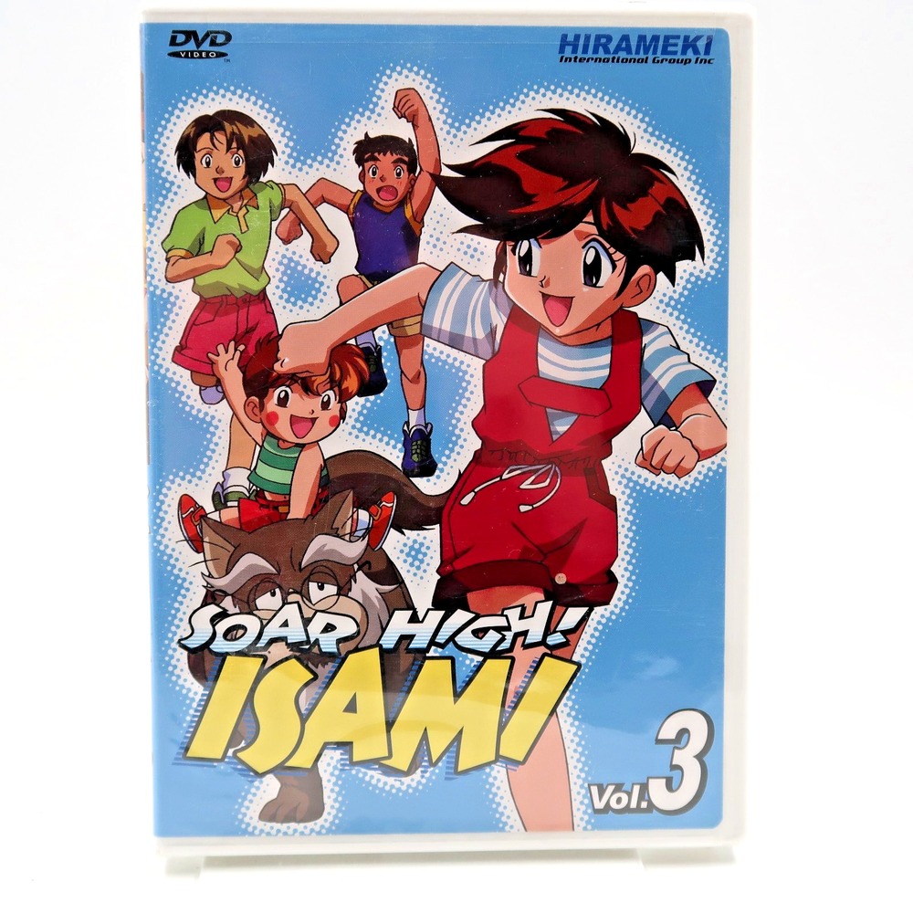 Soar High Isami Vol 3 DVD 2004 Anime TV Series Hirameki NTSC Tall Case